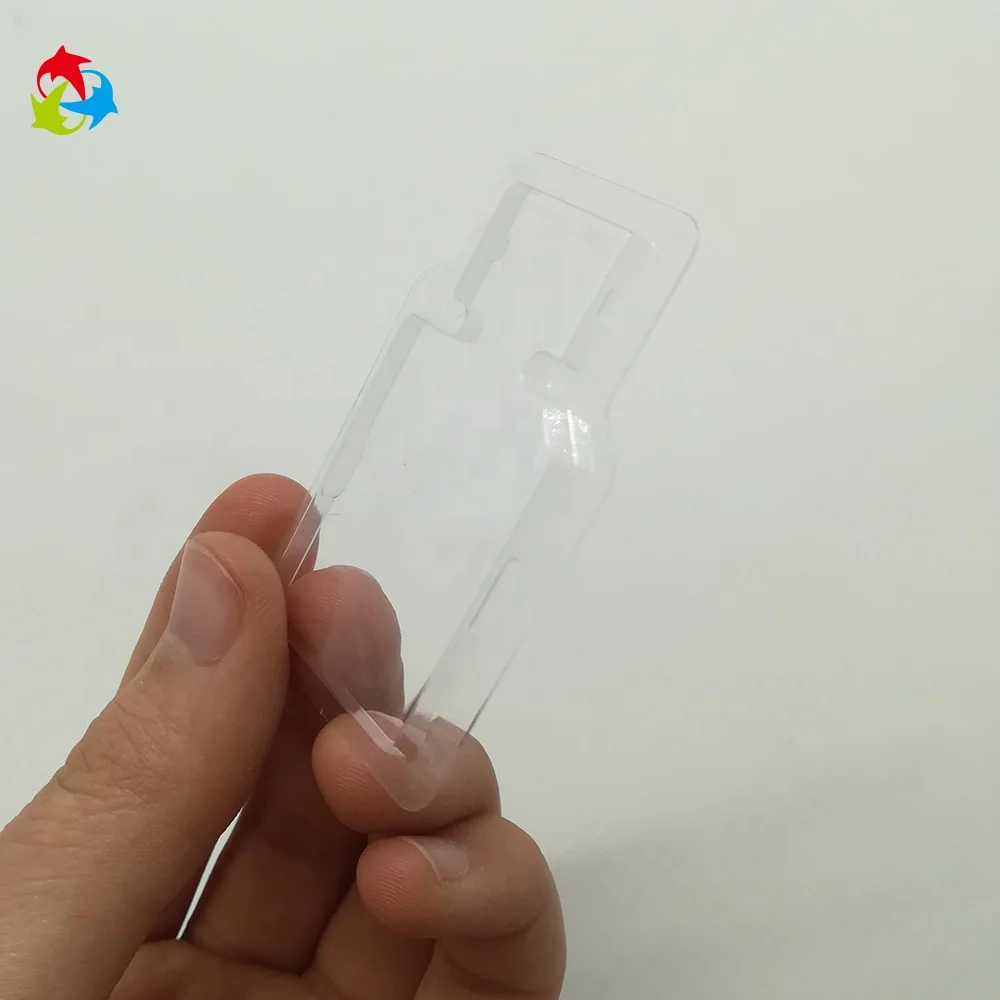 CNC Mold Clear Blister Micro SD Card Packaging