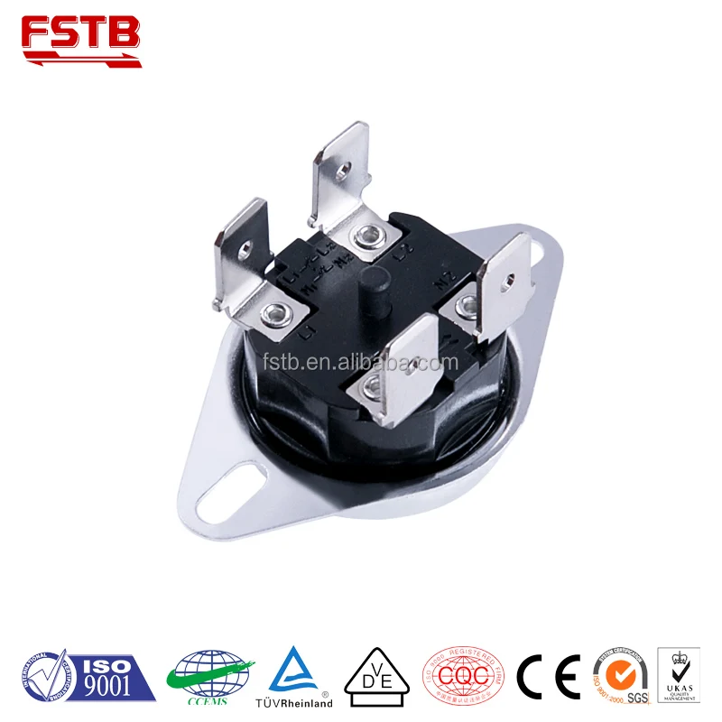 FSTB KSD306 Big Current 250V 16A Bimetal Switch oil heater thermal electric frying oil heaters oven heater pan thermostat