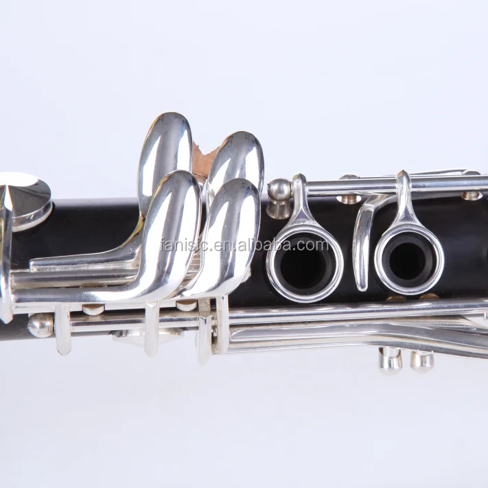 
Ebony body clarinet 17key silver plated 