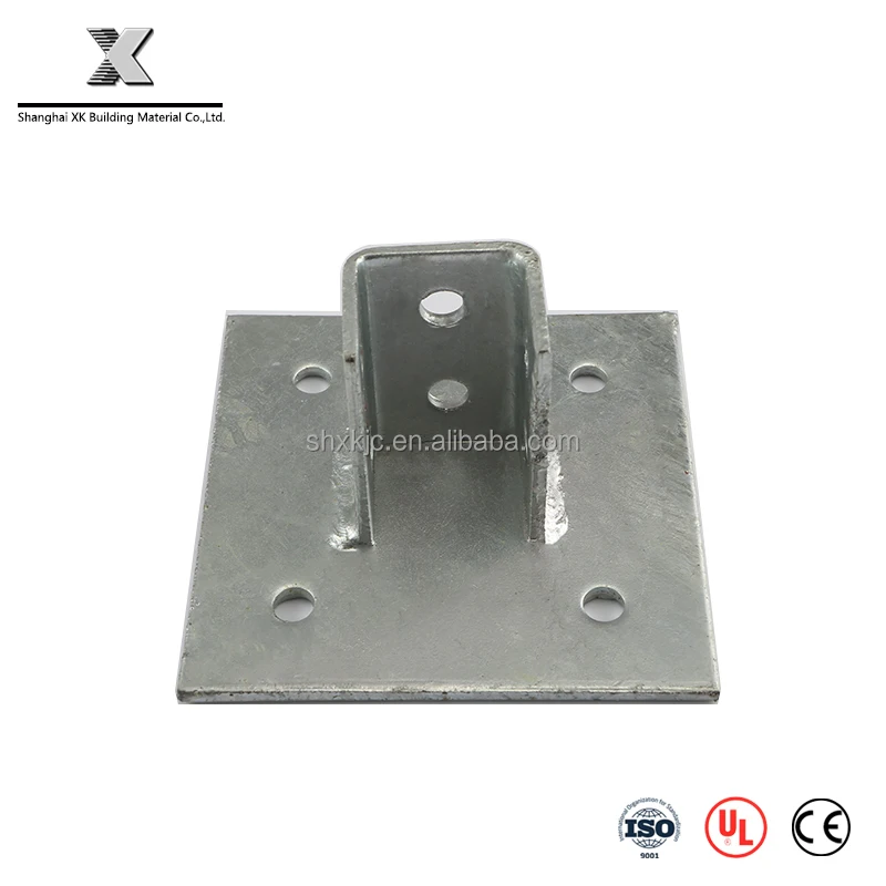 10 отверстий, квадратное крепление, стойка, стойка, крепление для одноканального распорного канала, шлицевое основание