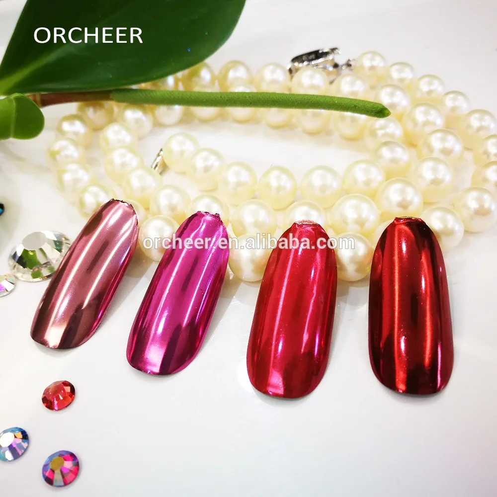 
Magic chrome mirror effect pigment powder for nail art and Manicure 