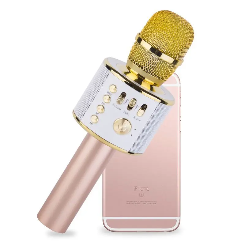 3-in-1 Handheld Wireless Karaoke Microphone  speaker  portable karaoke