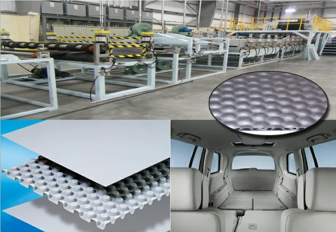 Plastic Automotive Honeycomb Sheet Production Line