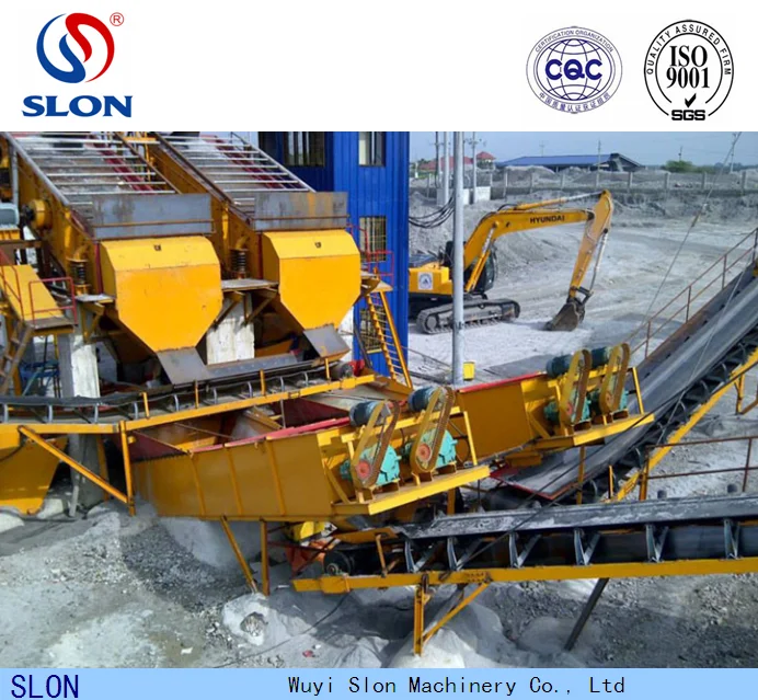 High Quality Mining Machinery Mobile Diesel Engine Vibrating Screen Price