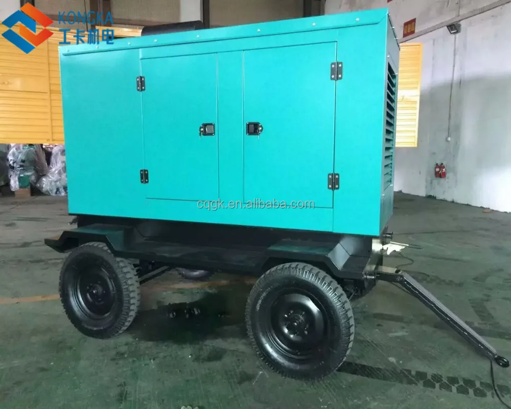 270kw 330kva портативный Трейлер deutz дизель генератор обслуживания