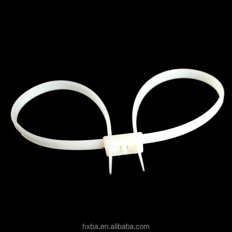 high quality white disposable handcuff plastic handcuff
