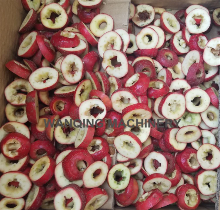 Semi-automatic Hawthorn Pitting&Slicing Machine Equipment