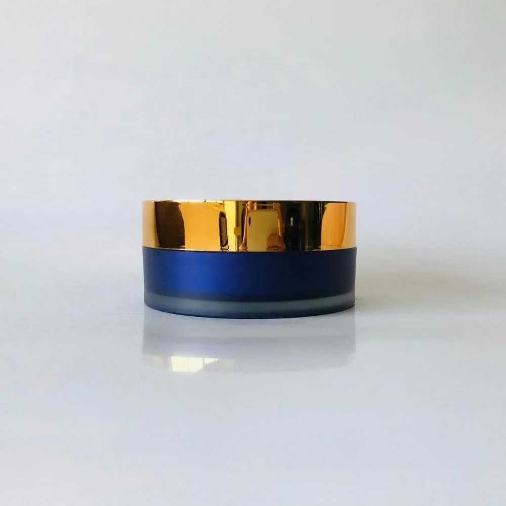 luxury cosmetic packing jar 200g  acrylic cream container  frosted plastic jars 100ml face mask jar