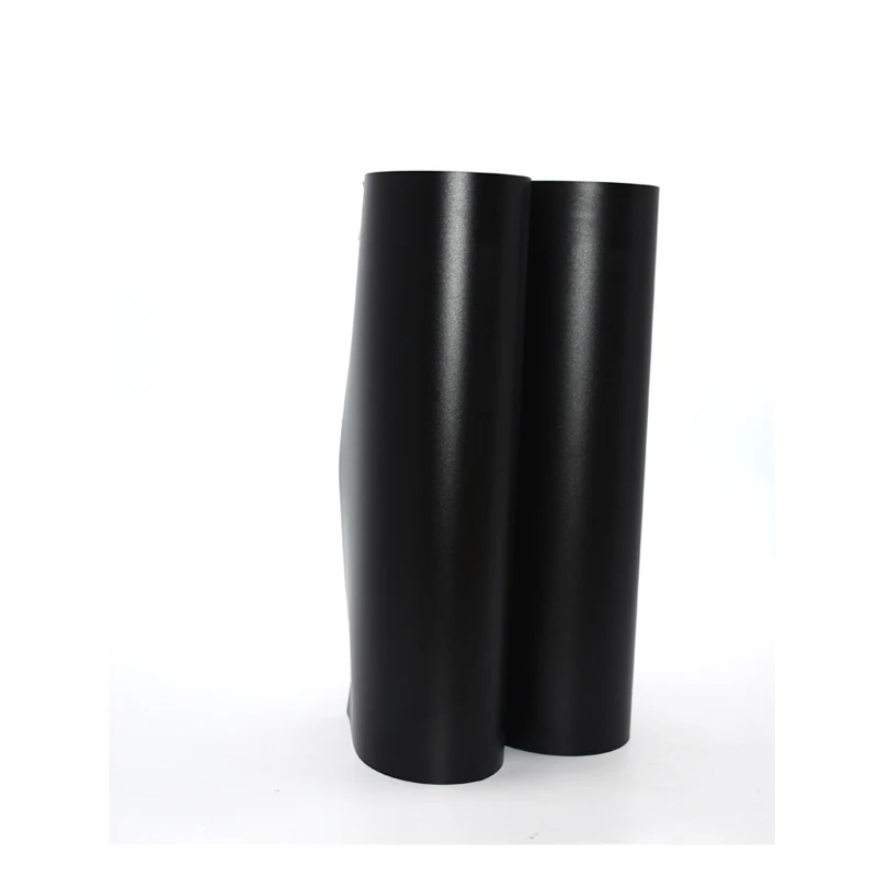Matt Black Plastic Film 150 Micron ESD Plastic PVC Roll For Stationery