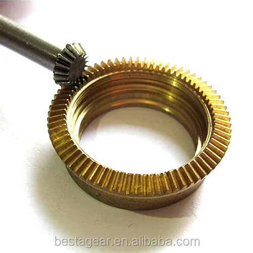 customized bronze worm gears