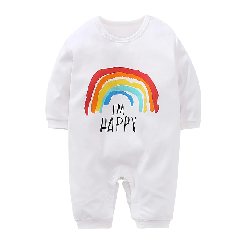 Wholesale Baby Clothing Baby rompers 100% Cotton Long Sleeve Baby Jumpsuits