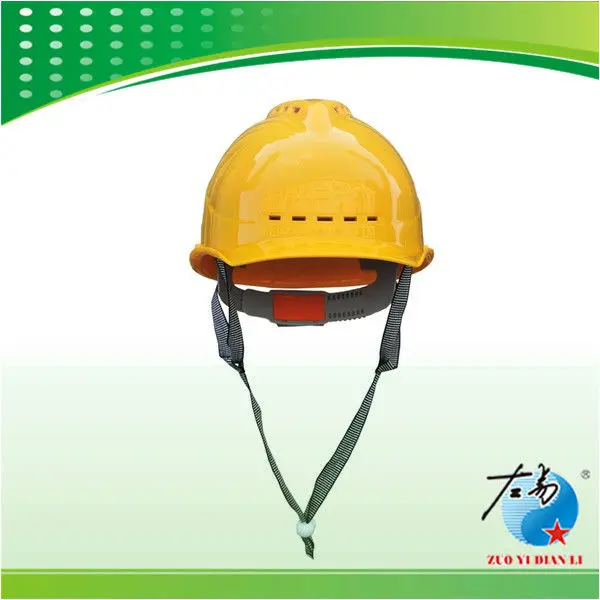 FTV-W Firm and Durable Mining Safety Helmet with Lamp Manufacture Factory Vertical ZY Mandible Webbing Can Stand 150-250N