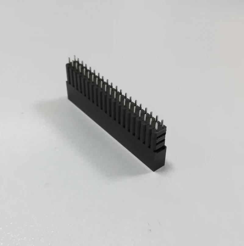 
2x20 pin DIP stacked 2.54mm female header connector series for Raspberry PI pcb edge header 