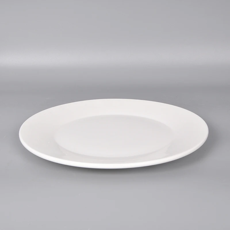 Sample Available Factory Porcelain Plates Restaurant Ceramic Dinner Hotel Dinner Dishes Plates Sets Dinnerware