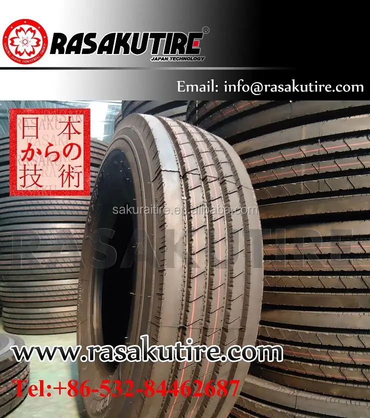 Japan technology truck tires 11R24.5 11R22.5 295/75R22.5 cheap tires