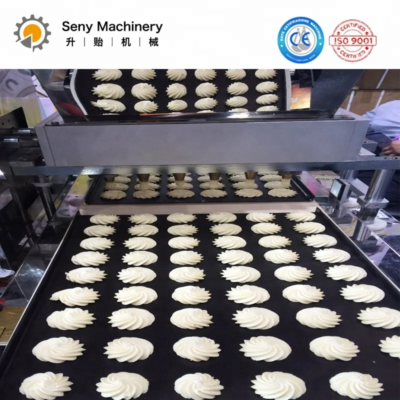 Electric Commercial Automatic Bakery Snack Food Maker Cookie Making Machine