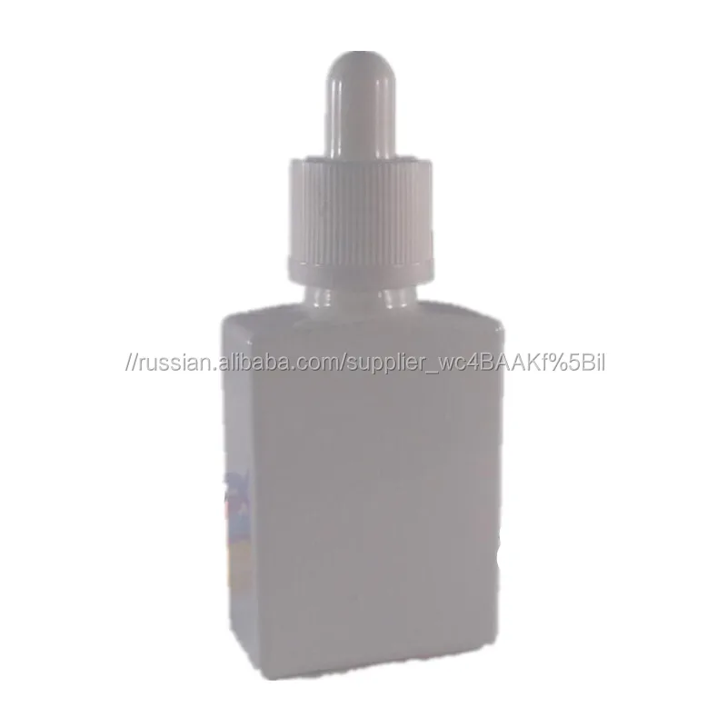 1 унц. Ц. желтая плоская квадратная стеклянная капельница пустая бутылка для e juice жидкое Дымовое масло e cig essentiao