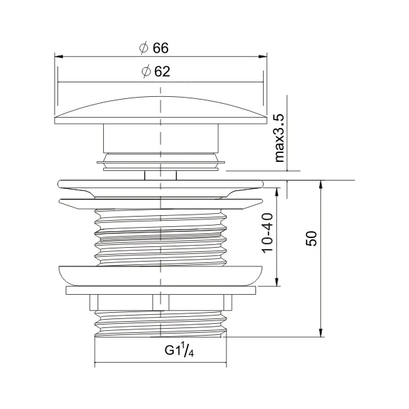 (K51-D)china wholesale pop up waste with overflow antique drain bath overflow