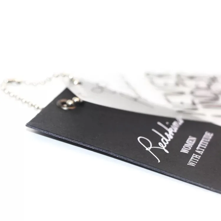 Изготовленная на заказ подвесная бирка для одежды из пвх материалов