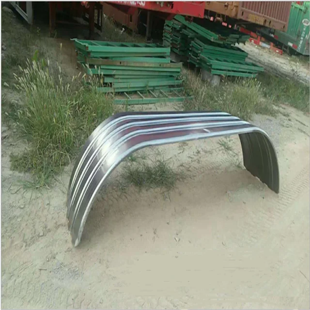 High quality Adjustable steel mudguard support for trailer