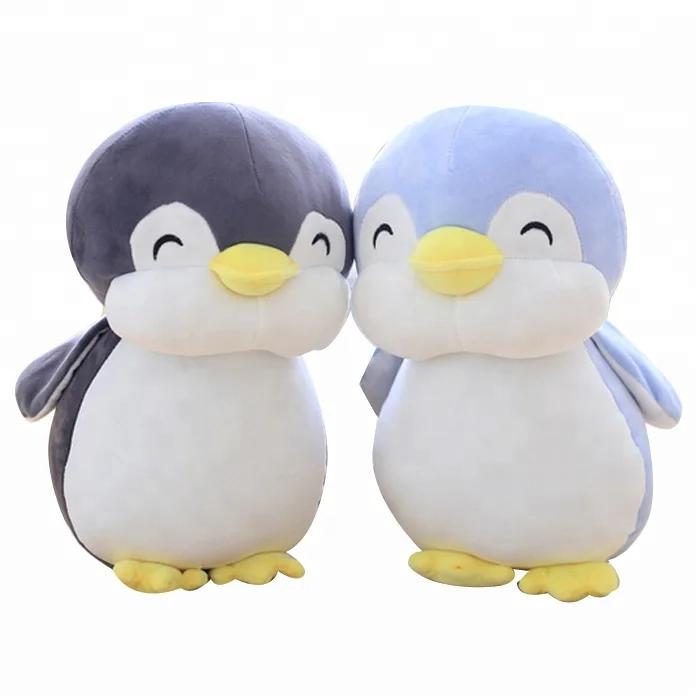 Custom Funny Stretch Super Soft Penguin Plush Toy Stuffed Penguin Pillow For Sale