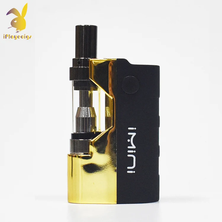 Golden color cbd battery vape pen cartridge with gold 510 vape battery