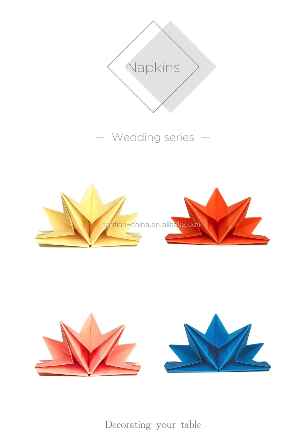 Высококачественные свадебные бумажные салфетки в форме сердца на заказ, бумажные салфетки с высечкой