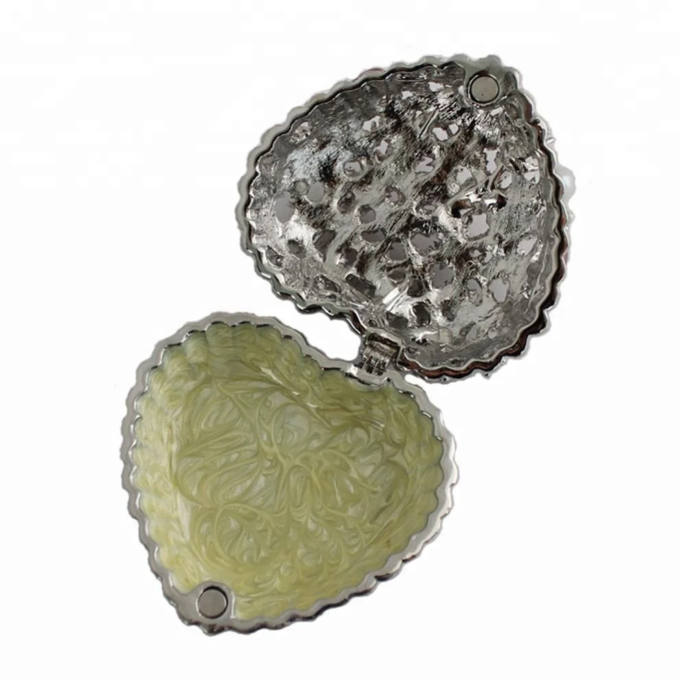 Heart Shape Pearls Trinket Box Jewelry Box  Christmas Gift Box