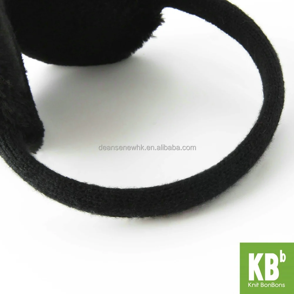 Cute Penguin Custom Made 100% Acrylic Knit Earmuff with Headphone