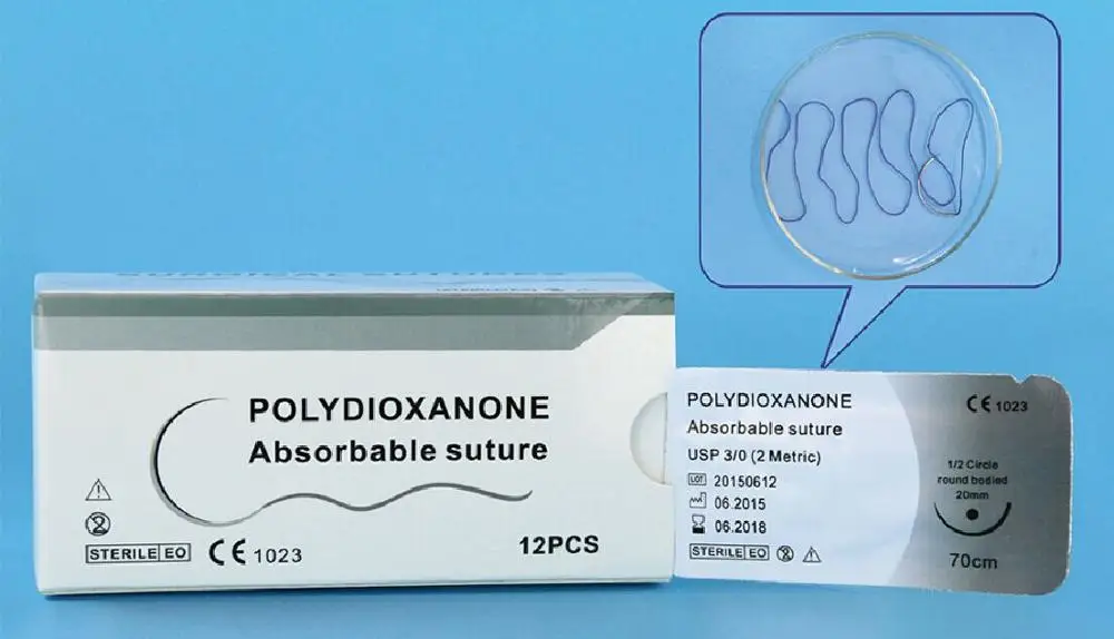 
safe and non-toxic to human surgical suture with needle/suture needle with different type 