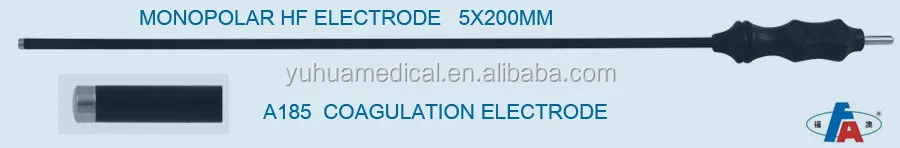 small incision laparoscopy monopolar electrode for HF generator