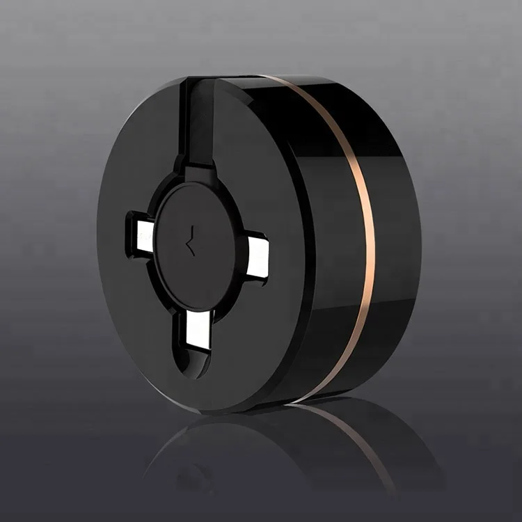 Patent Portable USB 3in1 Extension Retractable Cable Multiple  Multi USB Charger 3 In 1 USB Charging Cable for Iphone