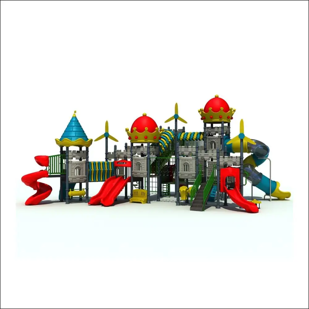 Kaiqi factory directly supply children outdoor playground big slides for sale