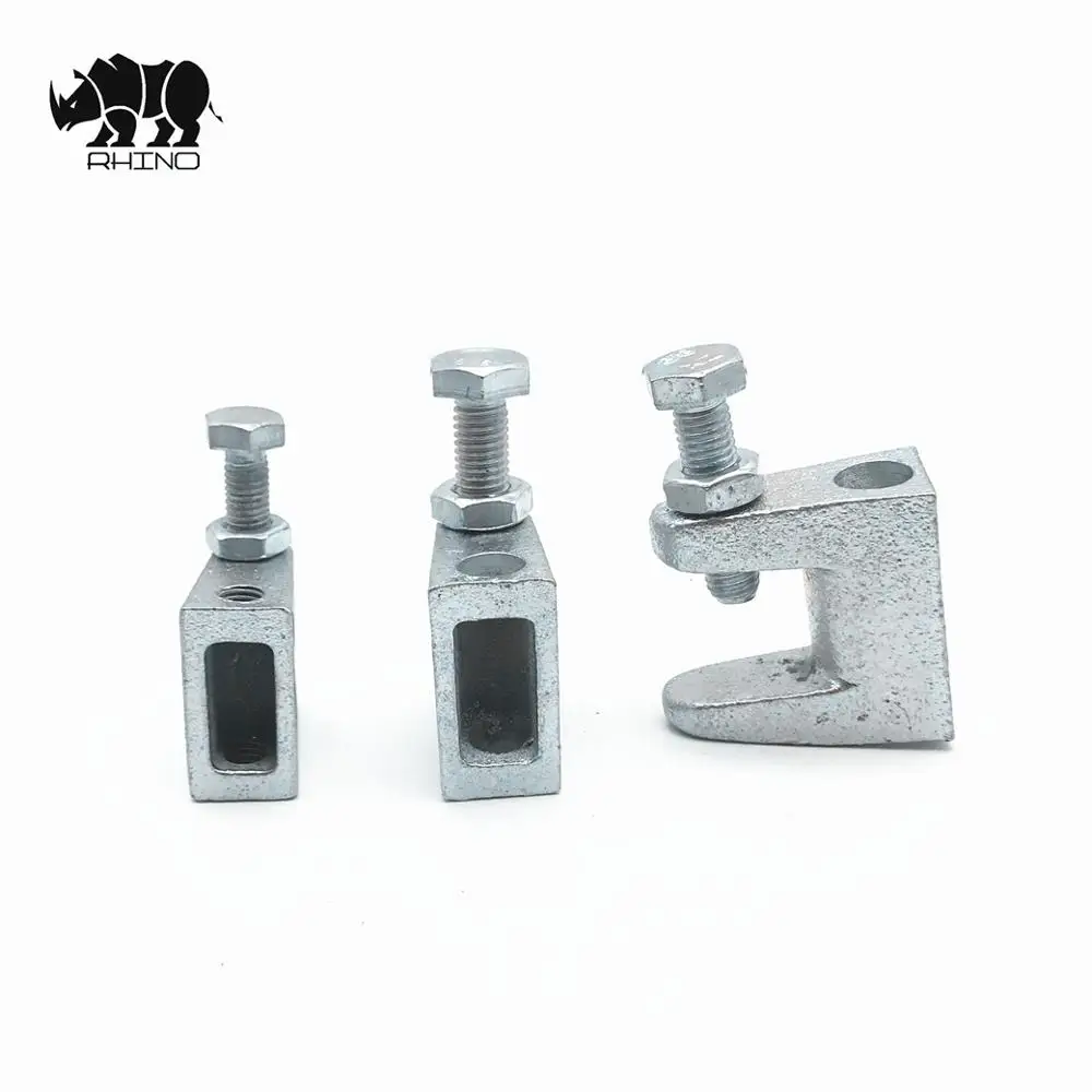 CADDY  With Tapped Hole for 1/4 in. Rod Universal Beam Clamp