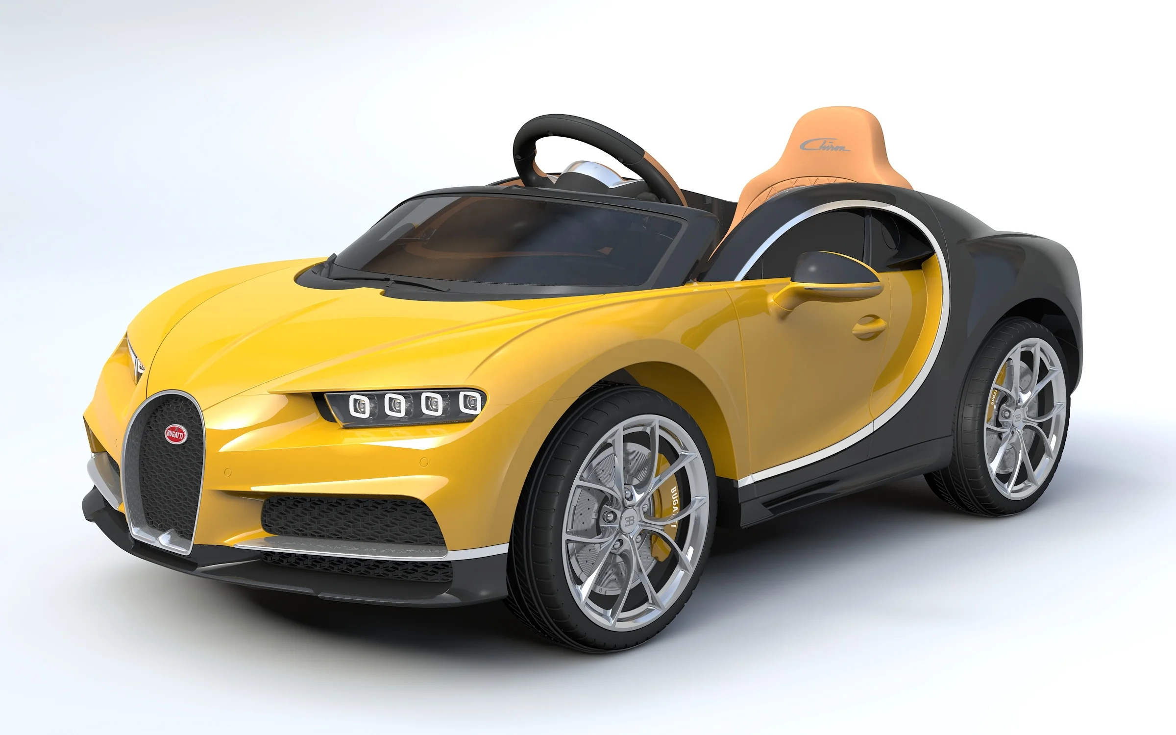 Children Electric Toy Car Price Licenced  Buggati Parental Ride On Car Super Car