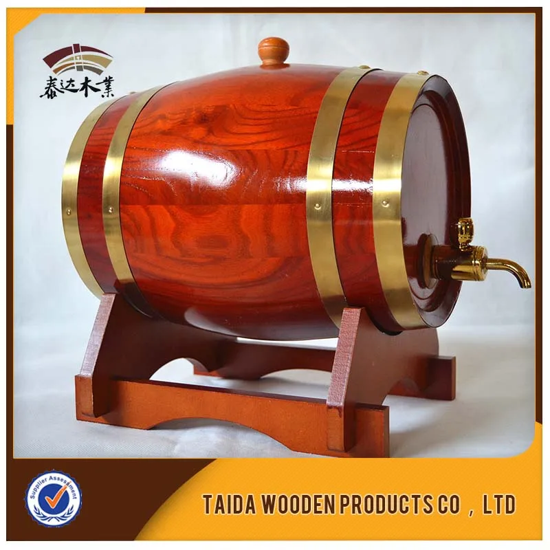 Classic 5 Gallon Wooden Wine Bucket/Large Wine Barrel