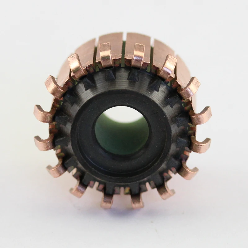 
plastic core high quality groove Hook type commutator 