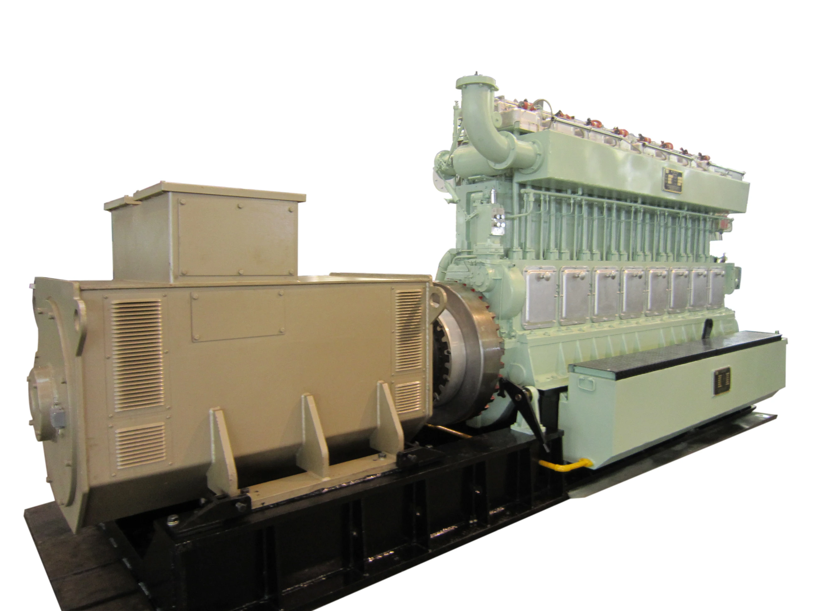 CE ISO Authorized 300 series 500kW Low Speed Producer Gas Generator Set
