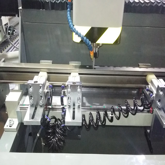 aluminum profile copy router groove hole cnc milling machine