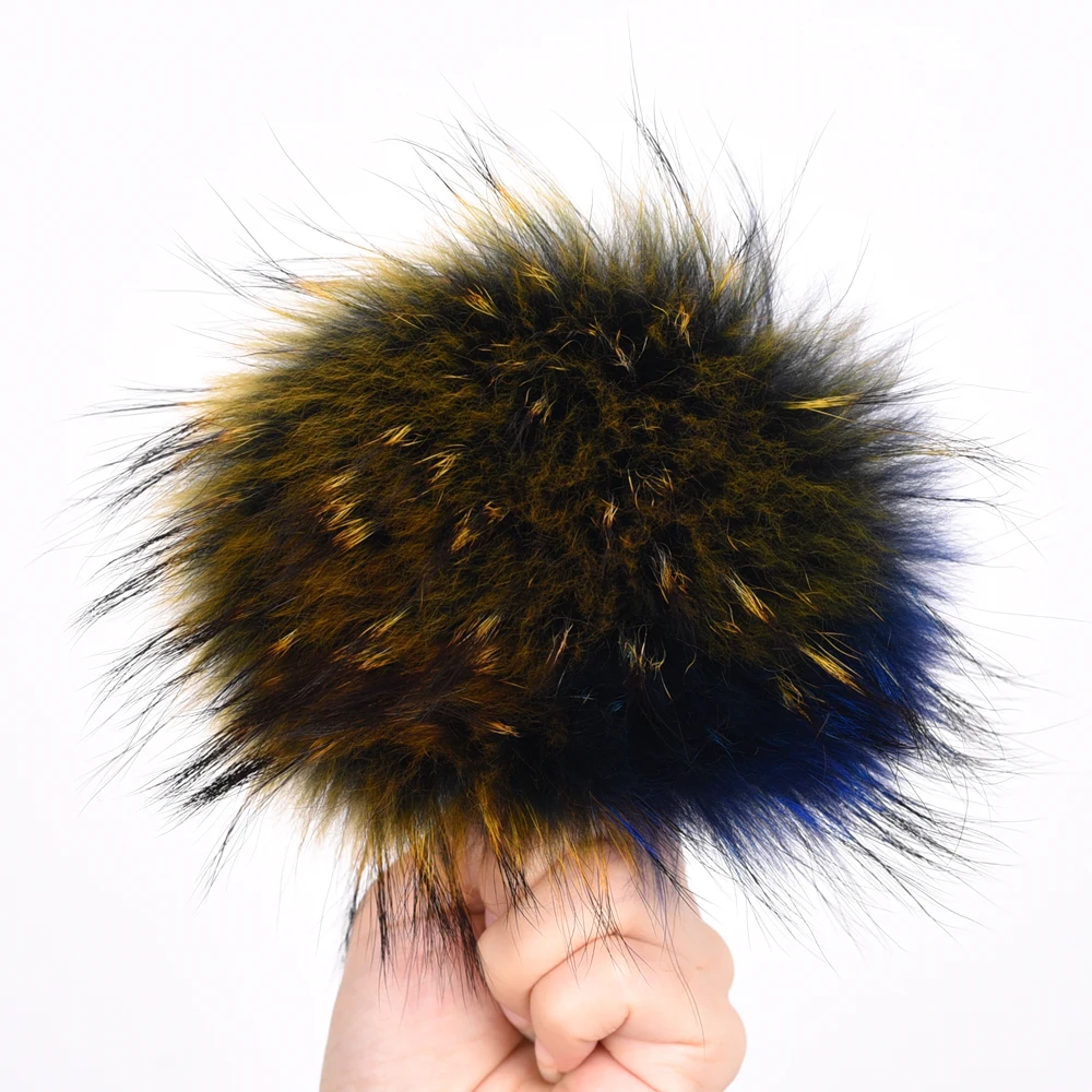 Genuine Wholesale Raccoon Fur Pom Poms