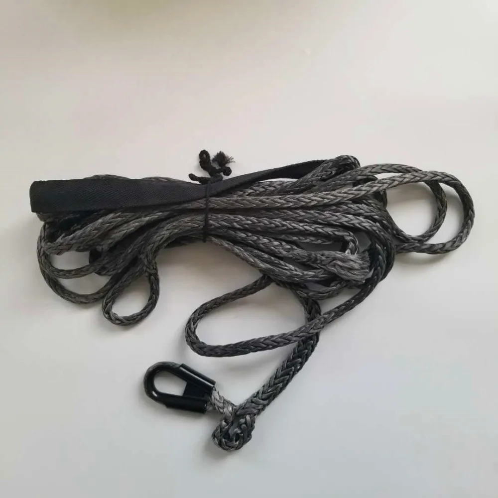 high strength 12 strand 10mm 12mm synthetic uhmwpe winch rope