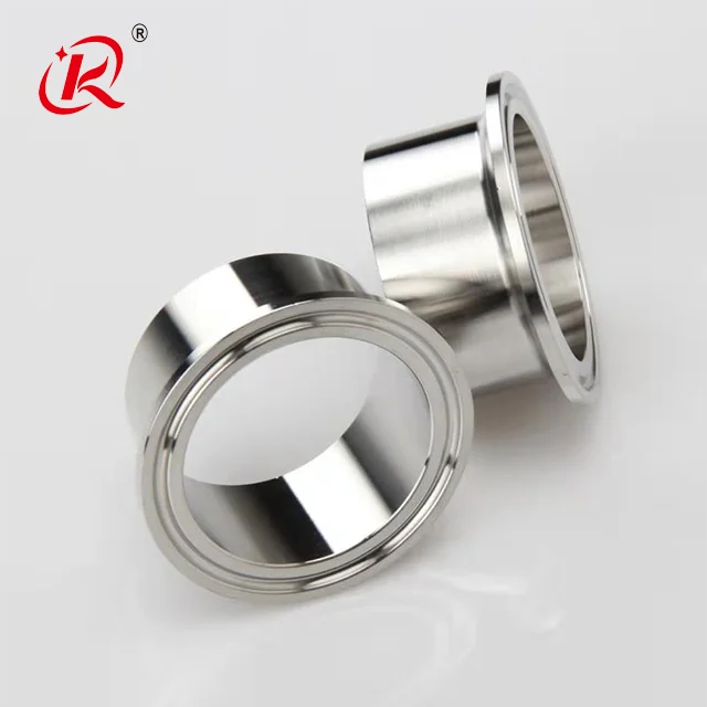 High quality SS304 Sanitary stainless steel press fittings connector clamp ferrule joint