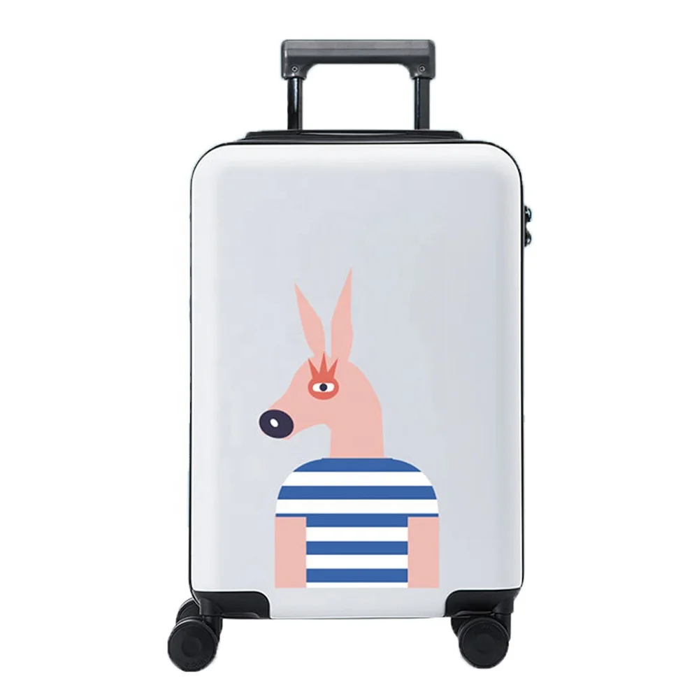 Pc Abs 20 24 28 3pcs China Travel Luggage Sets Cartoons Suitcase For Kids / Children