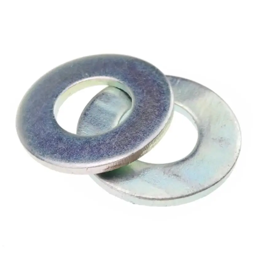 
Galvanized Steel Flat Plain Washers ASME B18 for Screw Bolts 