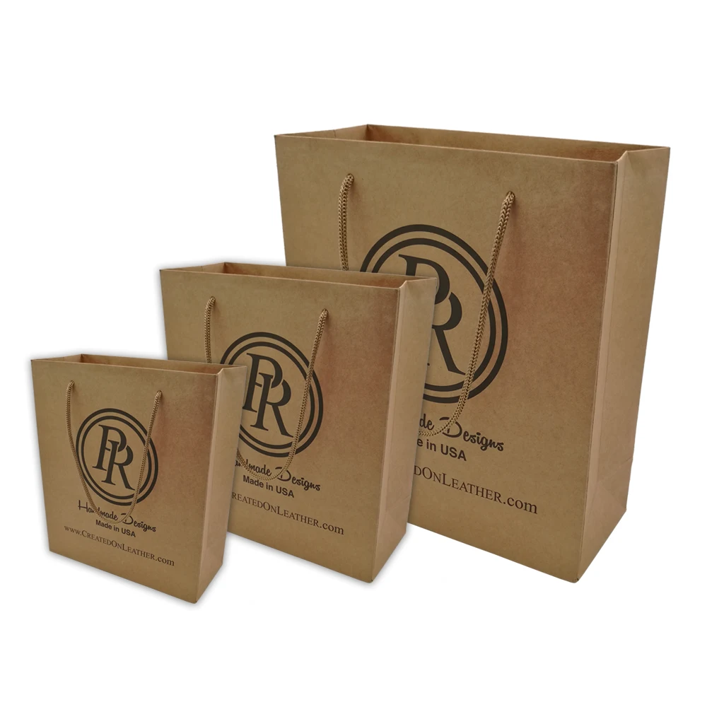 Custom Packaging Wedding Products Small Gift Bags Paper Offset Printing Drawstring Coated Paper Recyclable