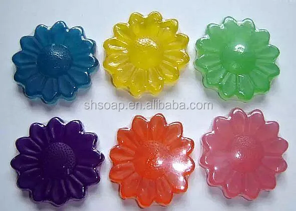 
2016 Wholesale Flower Shape Handmade Soap 