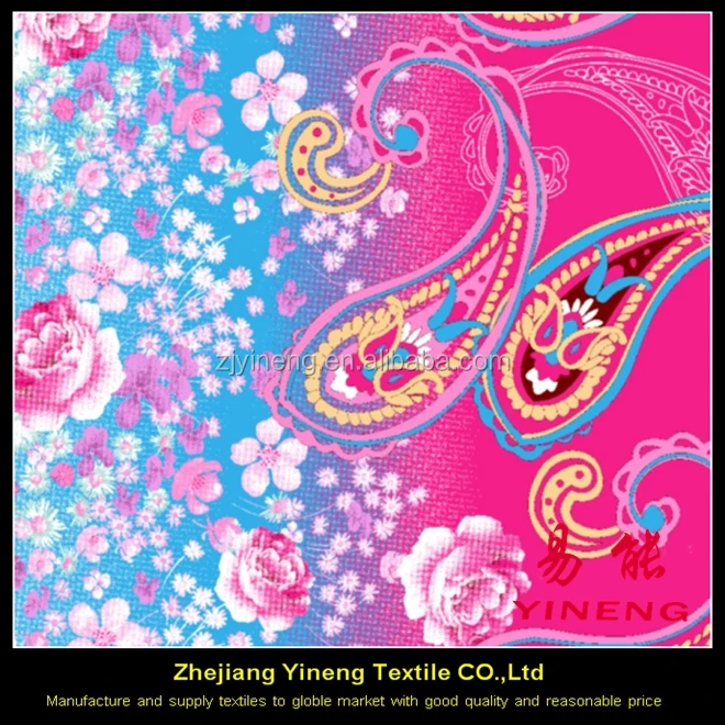 custom different types of 100% polyester woven twill fabric names