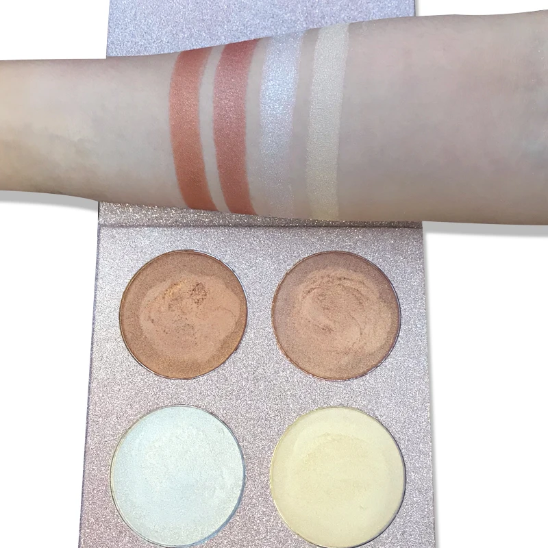 Fashion high quality Vegan highlighter Powderprivate label powder with high pigment