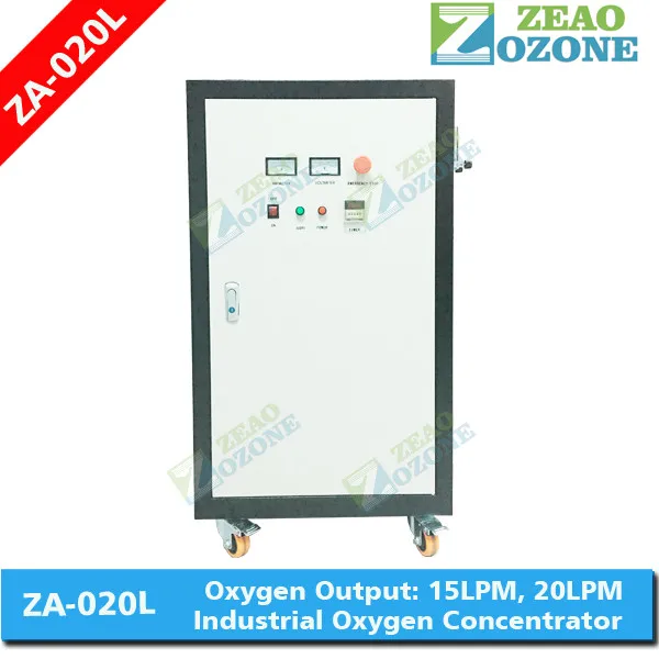 Fish tank oxygen concentrator 20 lpm / o2 gas plant price