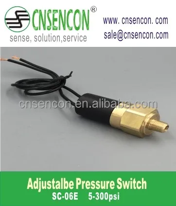 high pressure switch adjustable Pressure Switch SC-06EH CNSENCON Piston Pressure Switch
